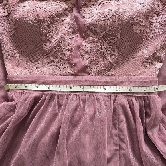 Little Mistress Heidi Lace Overlay Maxi Dress - Picture 11 of 13